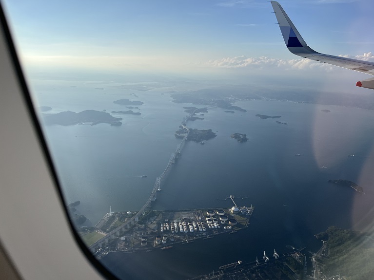 連接日本本州與四國的瀨戶大橋